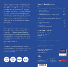 CD / Haas Pavel Quartet / Dvok String Quartets