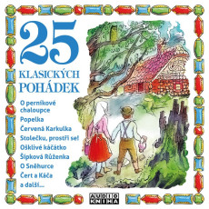 CD / Pohdky / 25 klasickch pohdek / Mp3