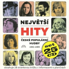 CD / Various / Nejvt hity esk populrn hudby 1965-1989 / 25CD