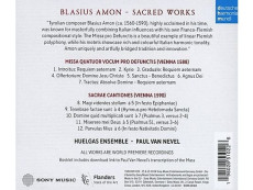 CD / Huelgas Ensemble & Paul Van Nevel / Blasius Amon Sacred Works