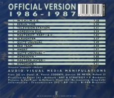 CD / Front 242 / Official Version 1986-'87