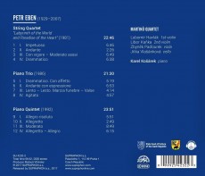 CD / Martin Quartet/Konrek Karel / Eben:Smycov kvartet,Klavr.