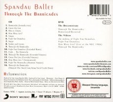 CD/DVD / Spandau Ballet / Through The Barricades / CD+DVD / Digipack