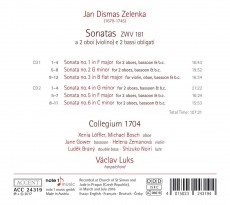 2CD / Zelenka J.D. / Sonatas ZWV 181 / 2CD