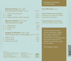 CD / Moravec Ivan / Grieg,Ravel,Prokofiev / Piano Concertos