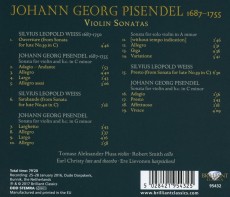 CD / Pisendel / Violin Sonatas