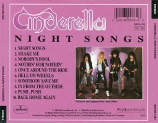 CD / Cinderella / Night Songs