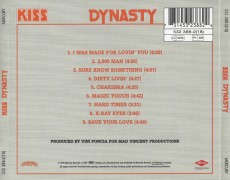 CD / Kiss / Dynasty / Remastered