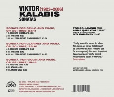 CD / Kalabis Viktor / Sonatas