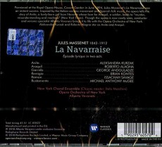 CD / Massenet Jules / La Navarraise