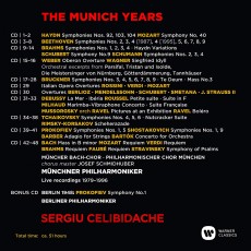CD / Celibidache Sergiu / Munich Years / 49CD Box