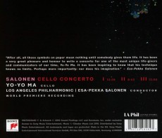 CD / Yo-Yo Ma / Salonen Cello Concerto