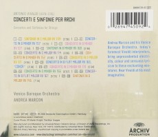 CD / Vivaldi / Concerti & Sinfonie / Venice Baroque Orchestra / Marcon