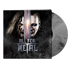 LP / All For Metal / Legends / Silver,Black Marbled / Vinyl