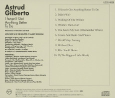CD / Gilberto Astrud / Haven't Got Anything Better To Do / Japan