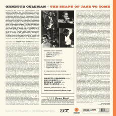 LP / Coleman Ornette / Shape of Jazz To Come / Solid Orange / Vinyl