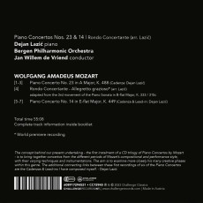 CD / Mozart / Piano Concertos Nos.23 & 14 / Bergen Philharmonic