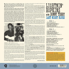LP / Hopkins Lightnin' & Sonny Terry / Last Night Blues / Vinyl