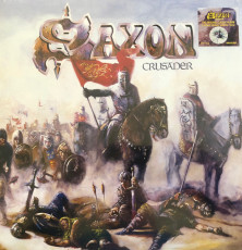 LP / Saxon / Crusader / Splatter / Vinyl
