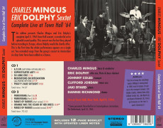 2CD / Mingus Charles & Eric Dolphy / Complete Live At Town... / 2CD
