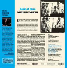 LP / Davis Miles / Kind Of Blue / Virgin / Vinyl