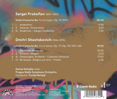 CD / Mateja Daniel,Symf.Orch.RO / ostakovi,Prokofjev:Houslov k