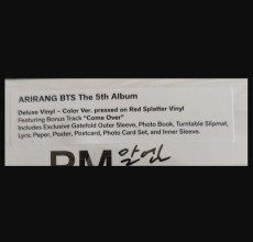 LP / BTS / Arirang / Deluxe Coloured Version / Vinyl