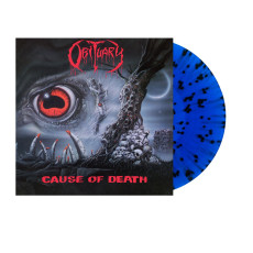 LP / Obituary / Cause Of Death / Blue Splatter / Vinyl