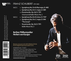 CD/SACD / Karajan/BPH / Schubert:Symphonies Nos.5-6,8-9 / SACD / 2CD