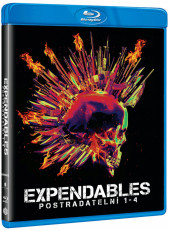 4Blu-Ray / Blu-ray film /  Expendables:Postradateln 1-4 / Kolekce / 4Blu-Ray