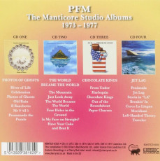 4CD / P.F.M. / Manticore Studio Albums 1973-1977 / 4CD