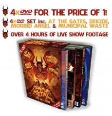 4DVD / Various / Maximum Metal / At The Gates,Deicide,Morbid / 4DVD