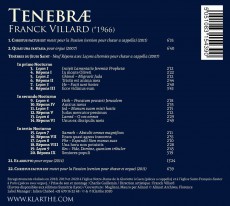 CD / Villard Franck / Tenebrae