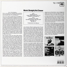 LP / Monk Thelonious / Straight No Chaser / Vinyl