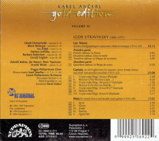 CD / Anerl Karel / Gold Edition Vol.32 / Stravinskij