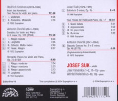 CD / Suk Josef / Smetana,Dvok / Panenka / Holeek