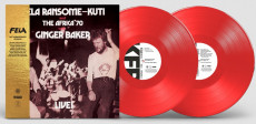 2LP / Kuti Fela / Live! With Ginger Baker / Red / Vinyl / 2LP