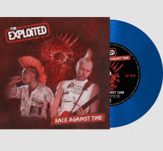 LP / Exploited / Race Against Time / Blue / Vinyl / 7"