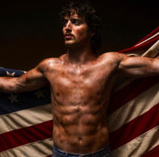 LP / Boone Benson / American Heart / Red,White / Vinyl