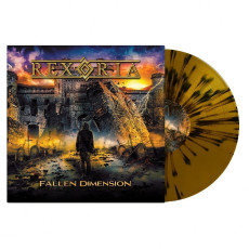 LP / Rexoria / Fallen Dimension / Gold Black Splatter / Vinyl