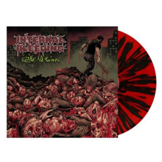 LP / Internal Bleeding / Settle ALL Scores / Red Black Splatter / Vinyl