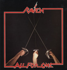 2LP / Raven / All For One / Vinyl / LP+CD / Coloured / Purple