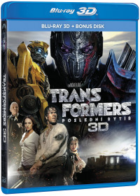 3D Blu-RayFILM /  Transformers 5:Posledn� ryt�� / 3D+bonus Blu-Ray