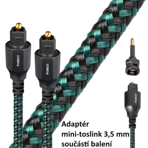 HIFI / HIFI / Optick� kabel:Audioquest Forest Optilink Toslink / 1,5m