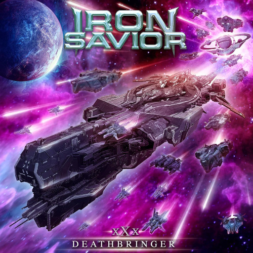 LP / Iron Savior / Deathbringer / Blue / Vinyl