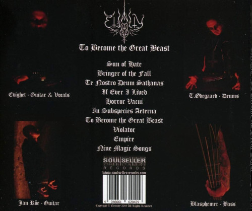 CD / Eternity / To Become the Great Beast
