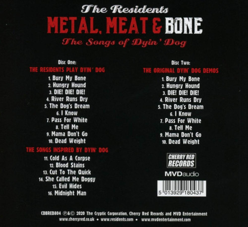 2CD / Residents / Metal,Meat & Bone:The Songs Of Dyin' Dog / 2CD