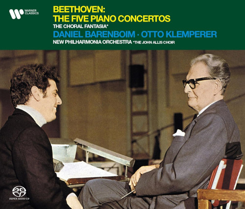 CD/SACD / Beethoven / Five Piano Concertos / Barenboim / Hybrid SACD / 3CD