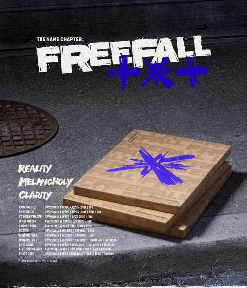 CD / Tomorrow X Together / Freefall / 80pg.Photobook