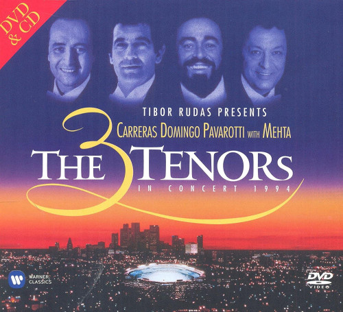 CD/DVD / Three Tenors / Three Tenors In Concert 1994 / CD+DVD